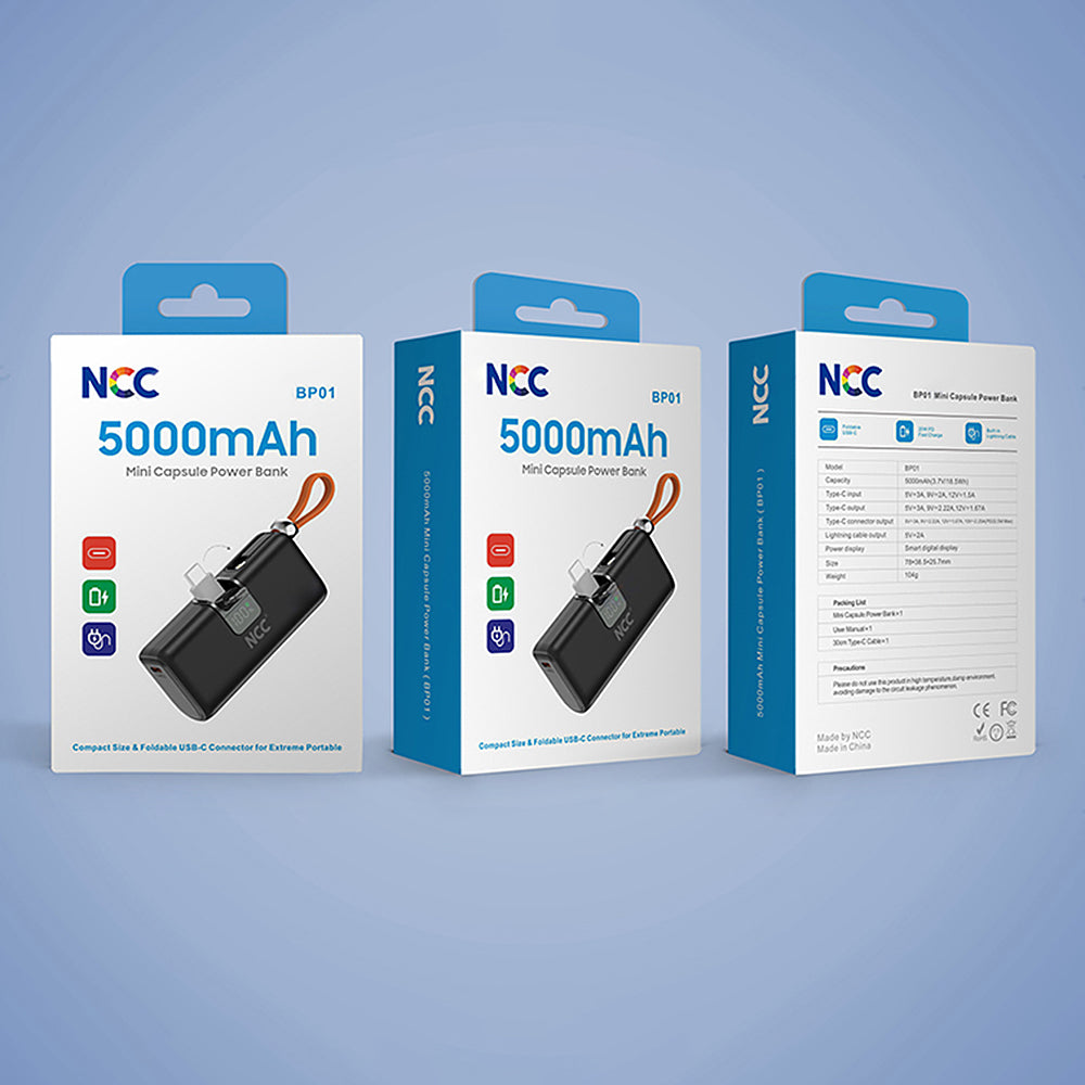 BATTERIE EXTERNE BP01 5000mah