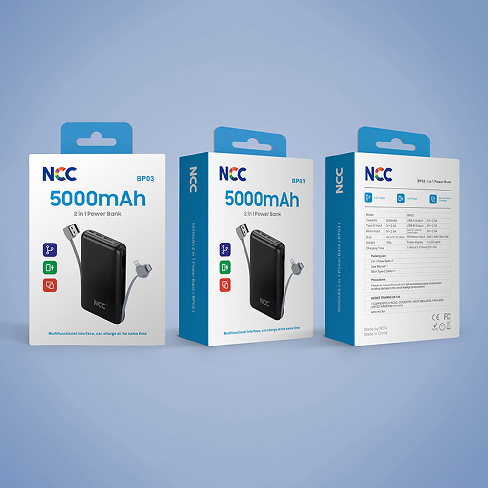 BATTERIE EXTERNE BP03 5000mah