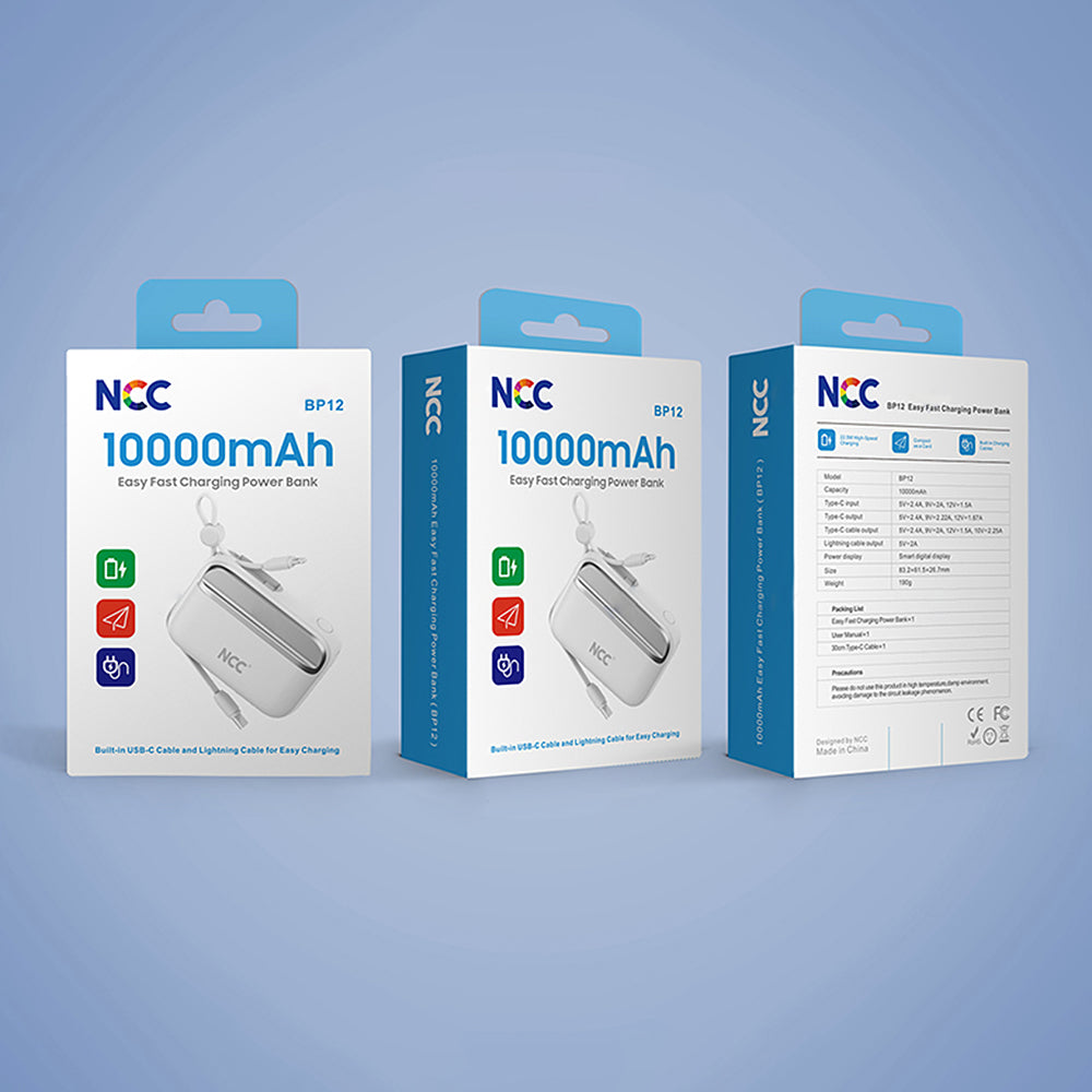 BATTERIE EXTERNE portable 3 en en 1 10k mAh