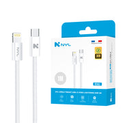 Câble Type-C vers Lightning 36W 1M tressé