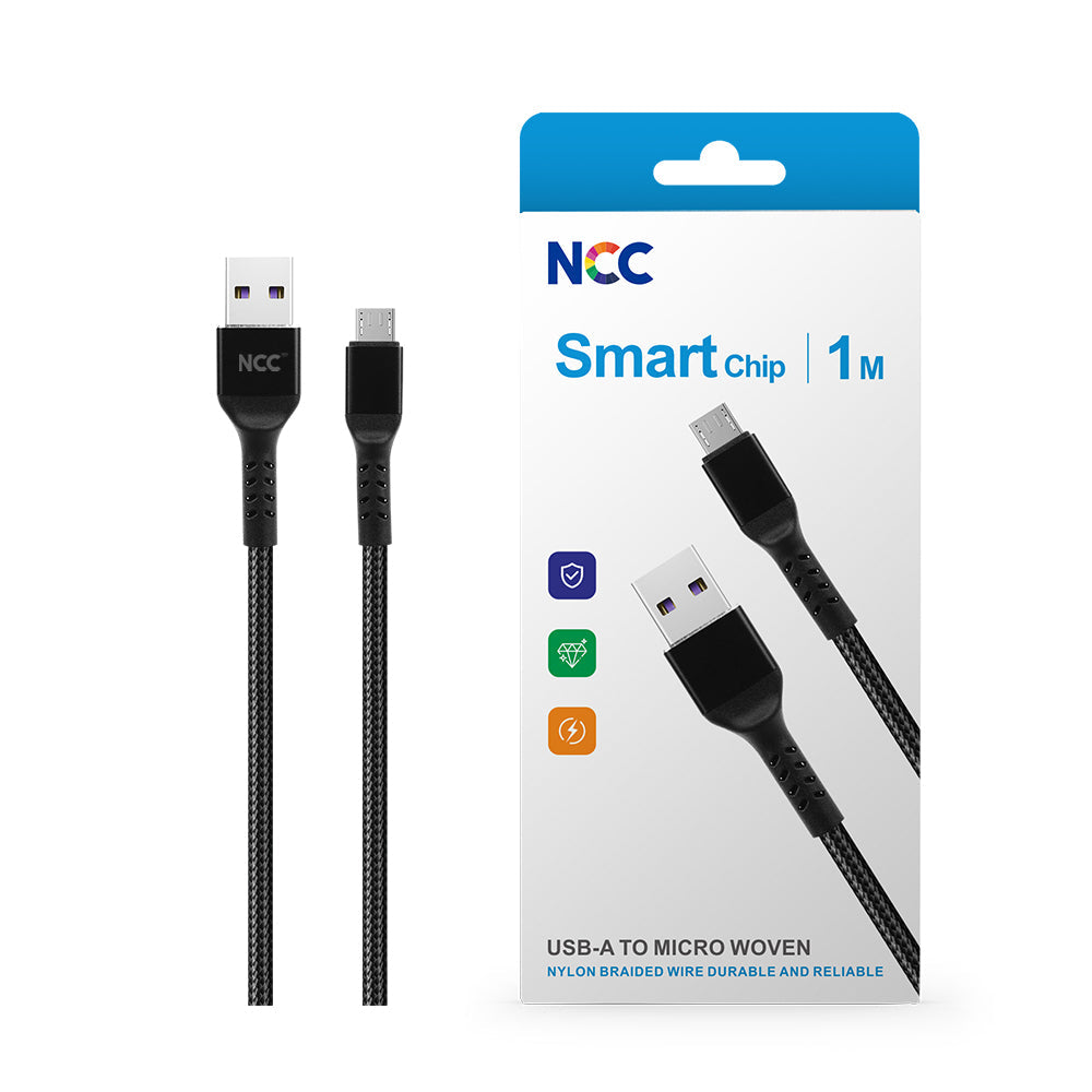 Câble USB-A vers MICRO (tissé) 1M