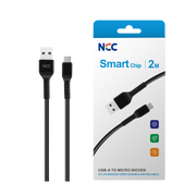 Câble USB-A vers MICRO (tissé) 2M