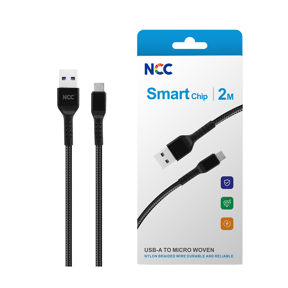 Câble USB-A vers MICRO (tissé) 2M