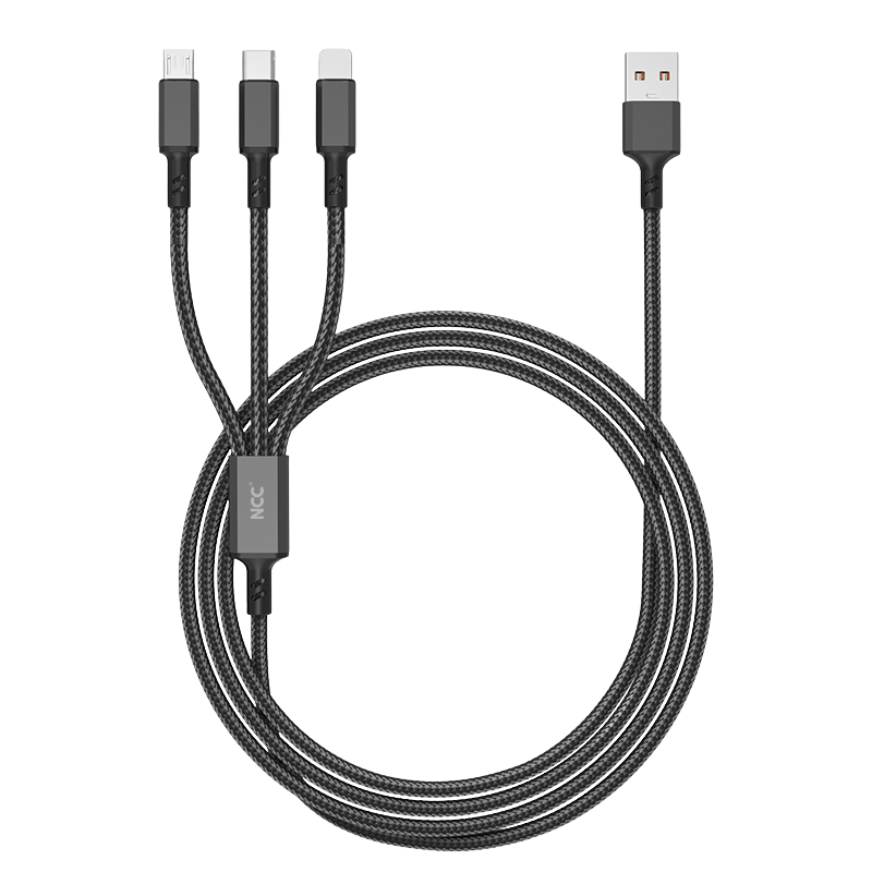 MCL Câble USB vers Micro/Type C/Lightning