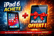 Pack iPad 6 , iPad Air offert